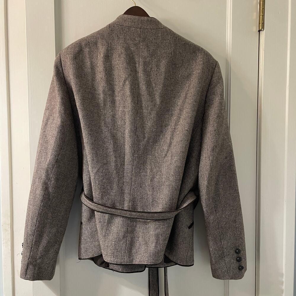 Devon Hall by Robert Paul Taboh Jacket. Sz. Large Brown - Picture 4 of 10